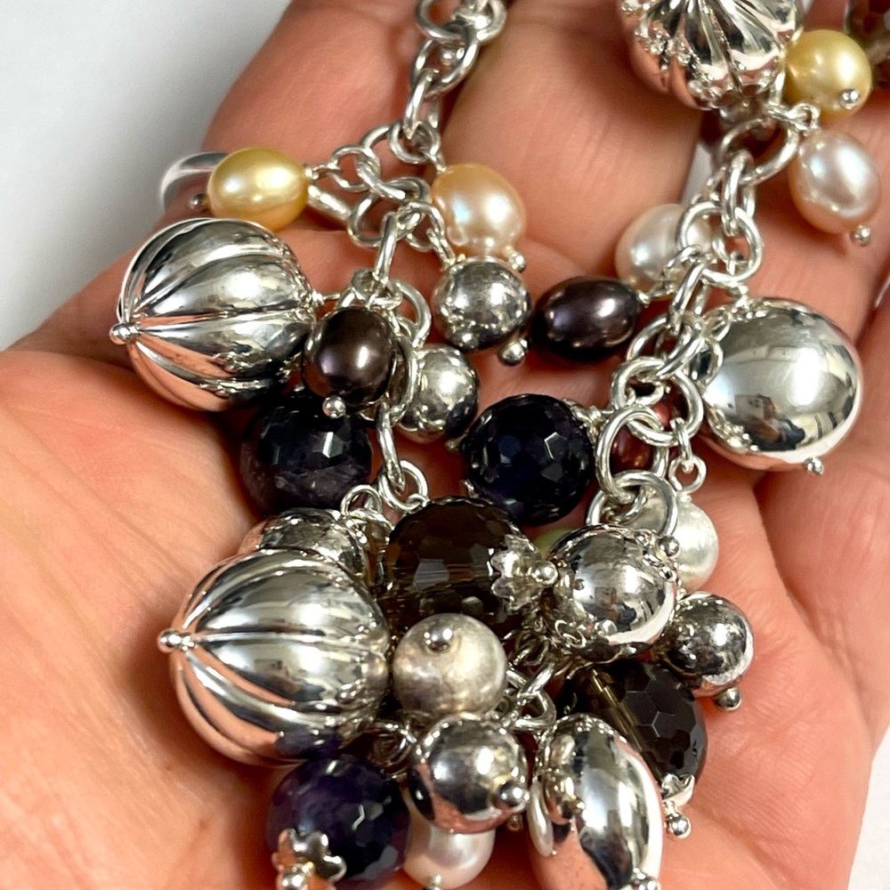 Milor Sterling Silver Cha-Cha Bracelet - Picture 6 of 9